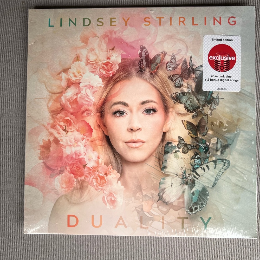 New - Lindsey Stirling: Duality - Target Ltd Ed. Rose LP + 2 Bonus Digital Songs
